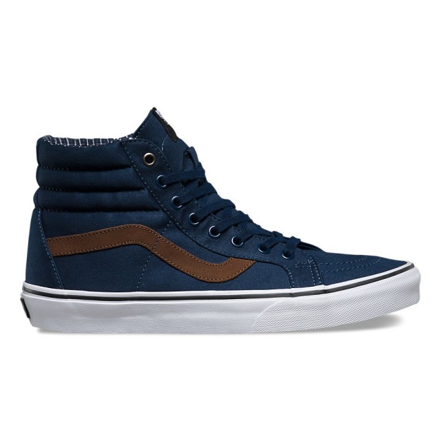 SK8-Hi Reissue ((Cord & Plaid) dress blues/true white)