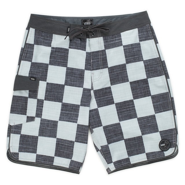 MIXED SCALLOP BOARDSHORT