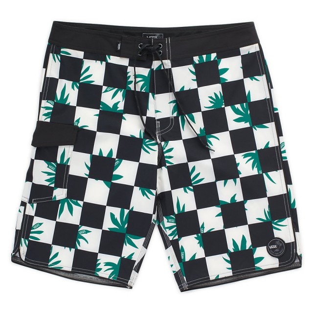 MIXED SCALLOP BOARDSHORT