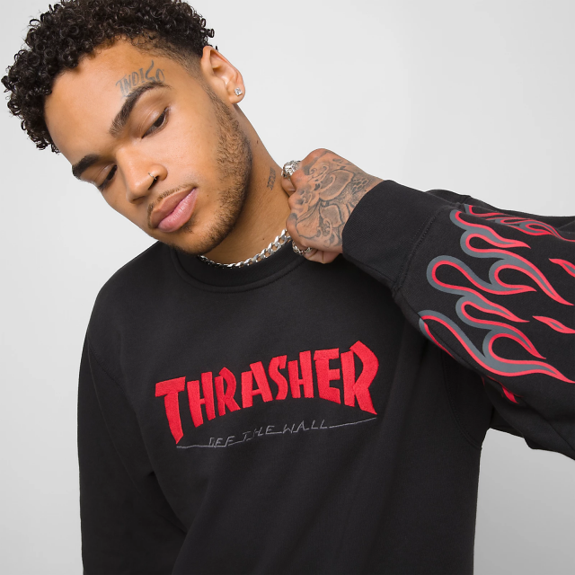 FLAME THRASHER CREWNECK