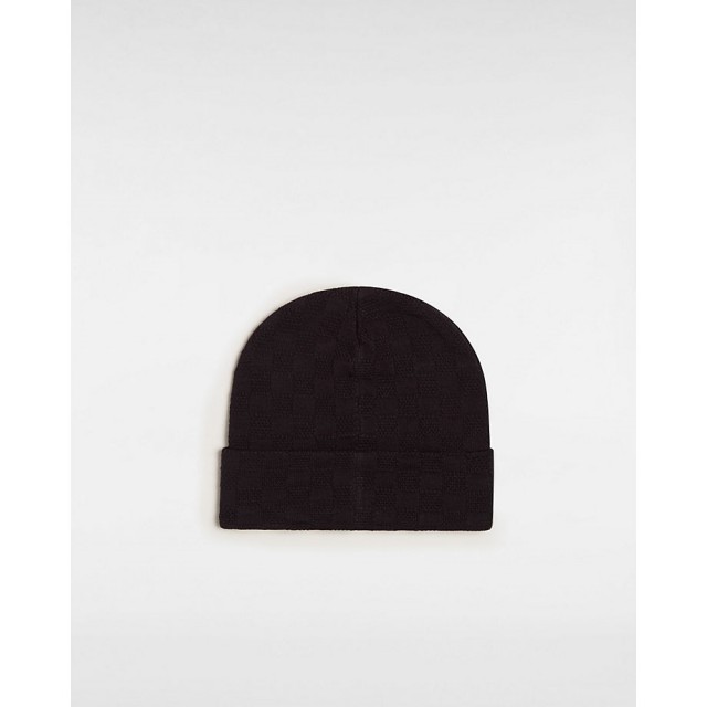 Check Tall Cuff Beanie