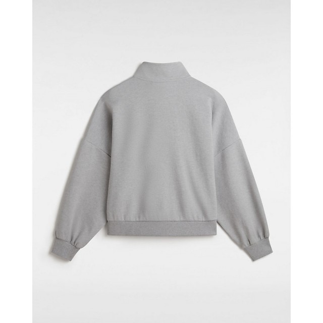 ELEVATED DOUBLE KNIT LOOSE MOCK NECK