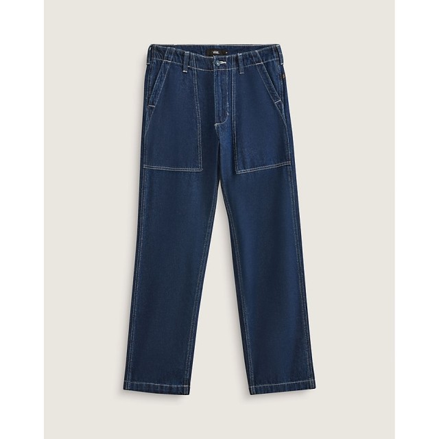 Fatigue Loose Tapered Denim Pant