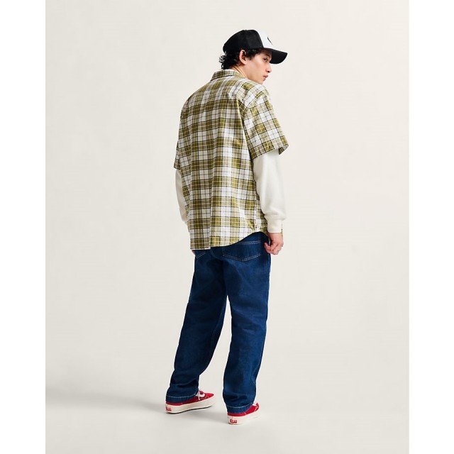 Fatigue Loose Tapered Denim Pant