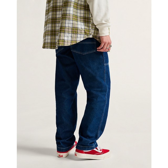 Fatigue Loose Tapered Denim Pant