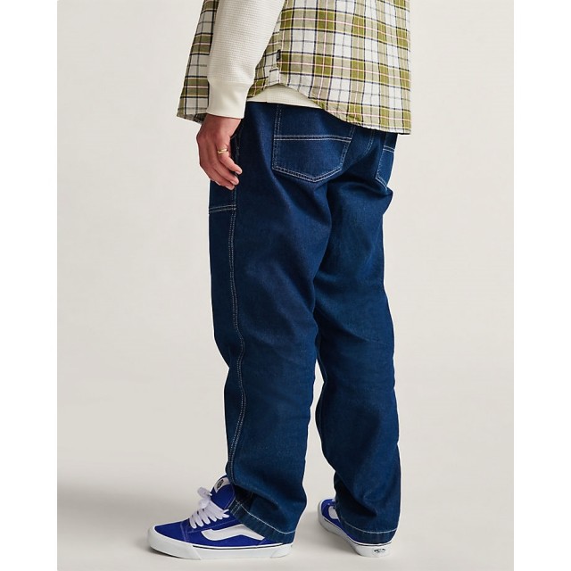 Fatigue Loose Tapered Denim Pant