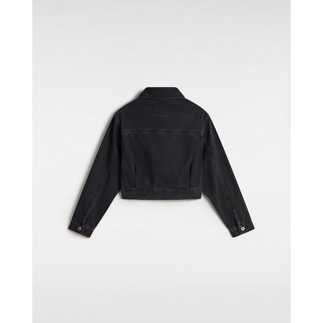 Raynes Denim Crop Trucker Jacket