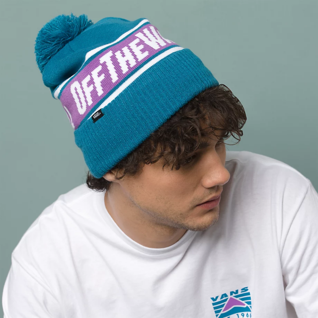 OFF THE WALL POM BEANIE