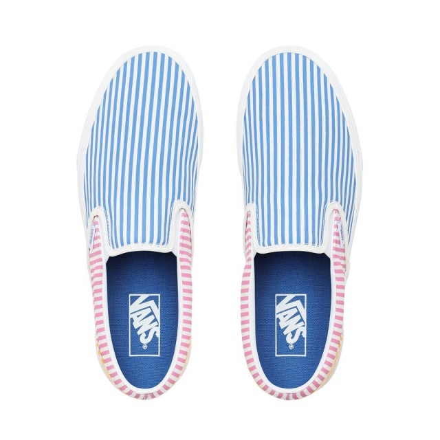 Vans deck club slip on mixed stripes cheap