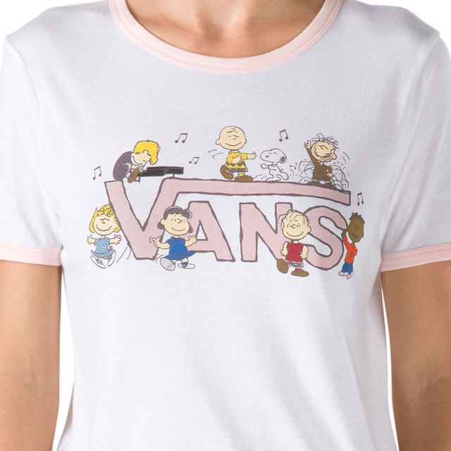 PEANUTS DANCE PARTY RINGER TEE