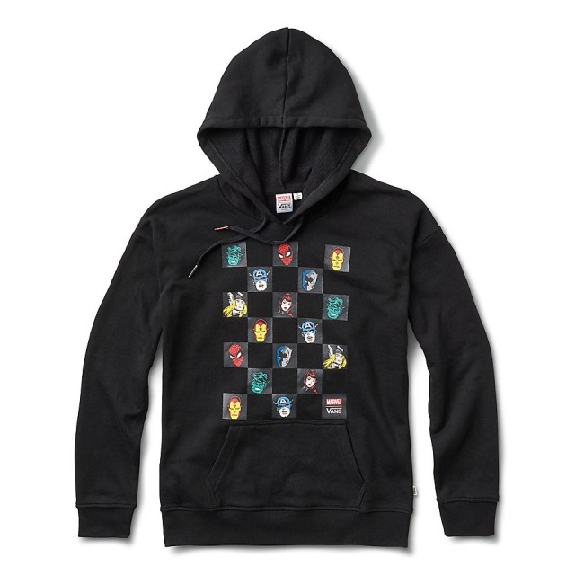 AVENGERS CHECK HOODIE