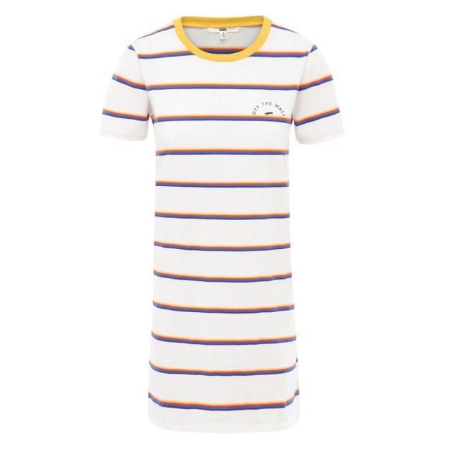 CHROMATIC STRIPE DRESS