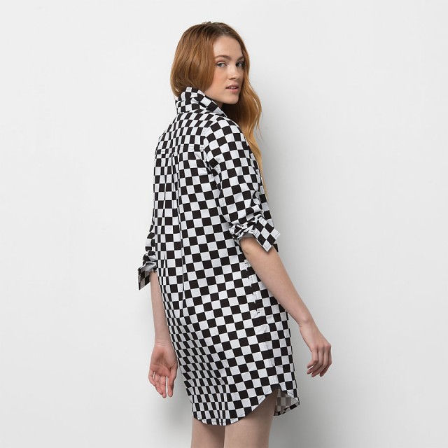 BROADWAY II CHECK DRESS