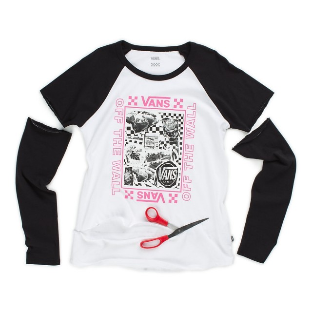 LADY VANS STING LS RAGLAN DIY