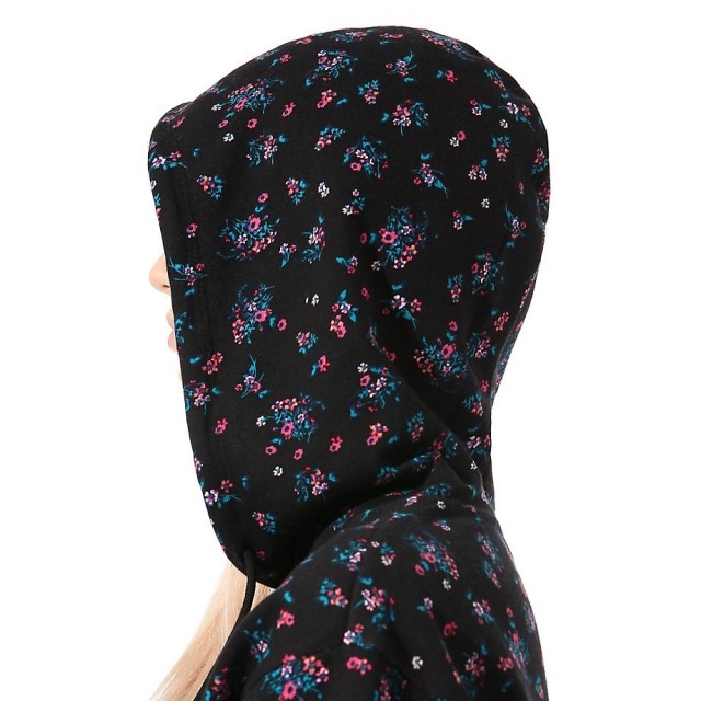 BEAUTY FLORAL HOODIE