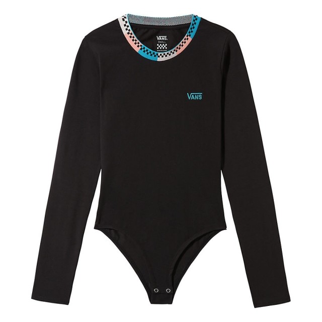 TRI CHECK LS BODYSUIT