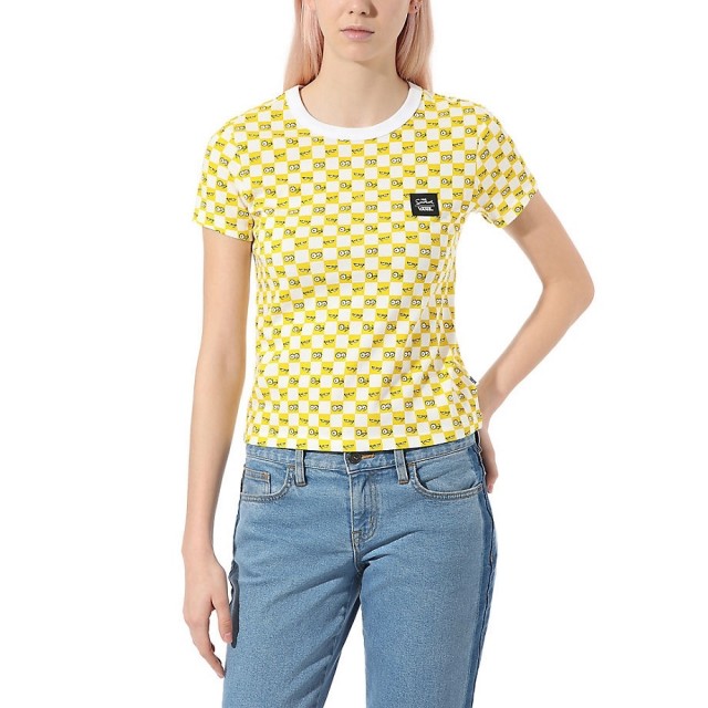 VANS X THE SIMPSONS CHECK EYES TEE