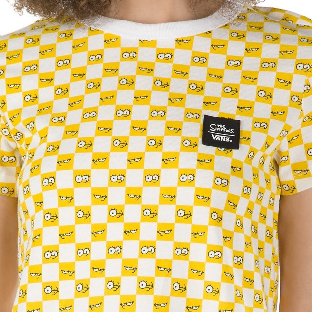 VANS X THE SIMPSONS CHECK EYES TEE