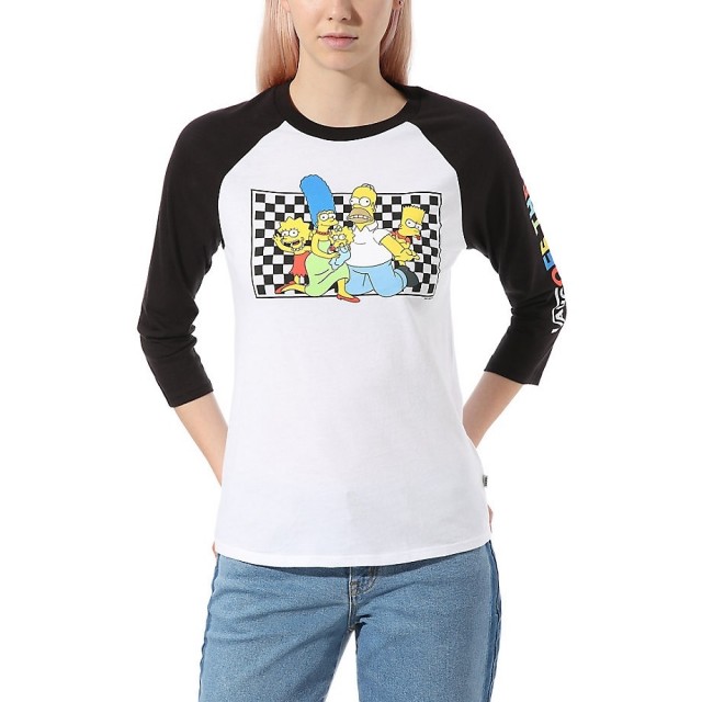 VANS X THE SIMPSONS FAMILY RAGLAN