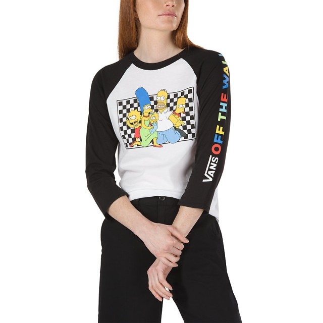 VANS X THE SIMPSONS FAMILY RAGLAN