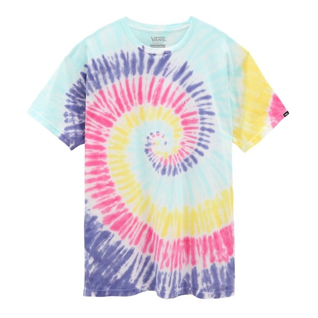 DROP V SPIRAL TIE DYE SS