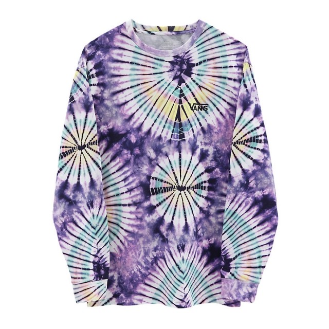 VANS BURST TIE DYE LS