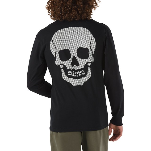 ANAHEIM NEEDLEPOINT SKULL LS