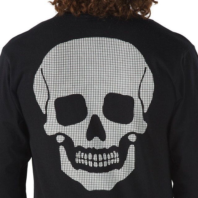 ANAHEIM NEEDLEPOINT SKULL LS