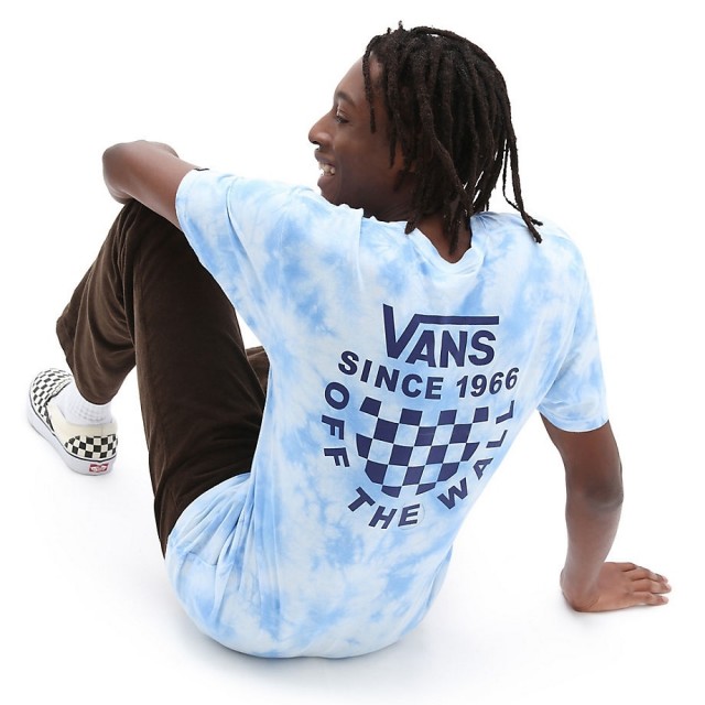 CHECKER LOGO TIE DYE SS