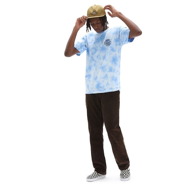 CHECKER LOGO TIE DYE SS