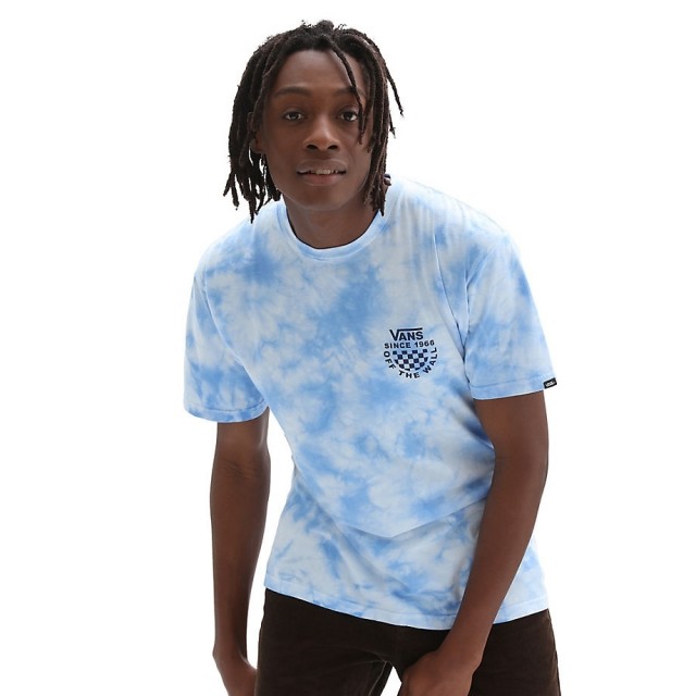 CHECKER LOGO TIE DYE SS