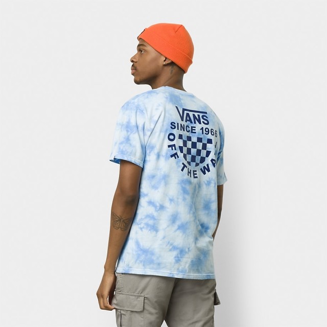 CHECKER LOGO TIE DYE SS