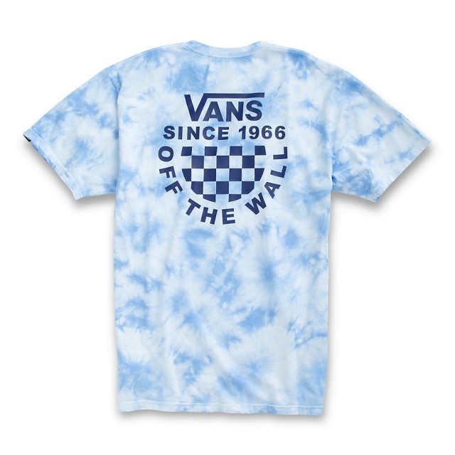 CHECKER LOGO TIE DYE SS