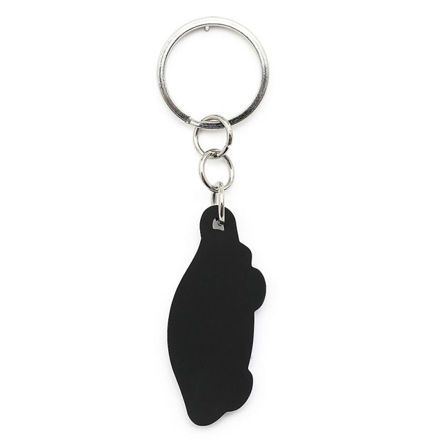 SILICONE SKATEBOARD KEYCHAIN