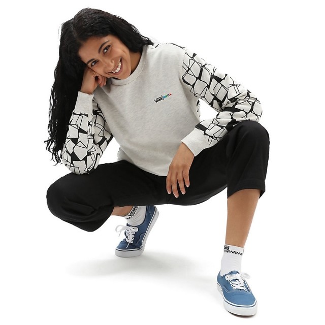 VANS X MOCA FRANCES STARK CREW FLEECE