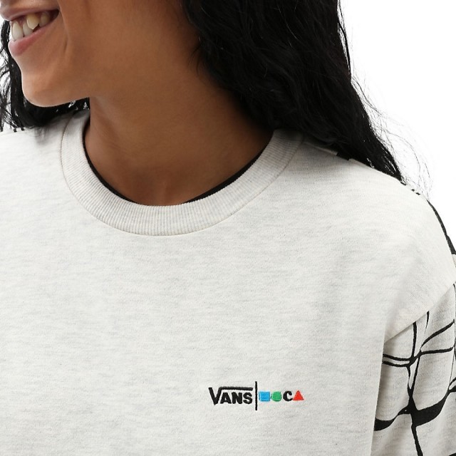 VANS X MOCA FRANCES STARK CREW FLEECE