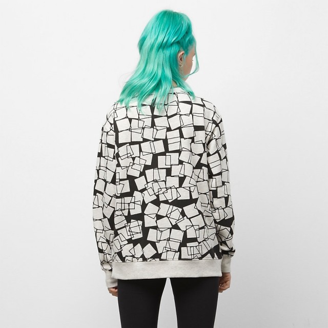 VANS X MOCA FRANCES STARK CREW FLEECE