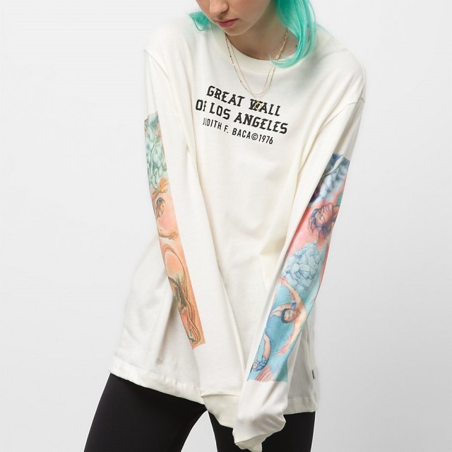 VANS X MOCA JUDY BACA LS BF TEE