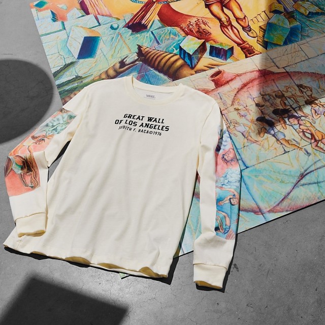 VANS X MOCA JUDY BACA LS BF TEE