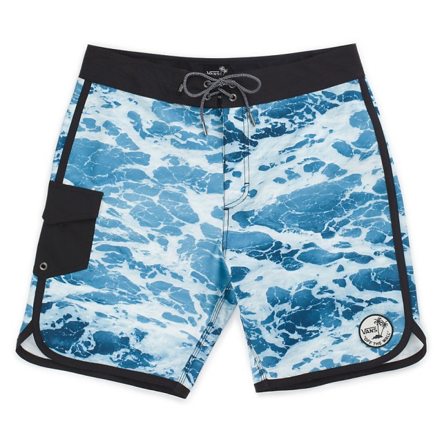 MIXED SCALLOP BOARDSHORT