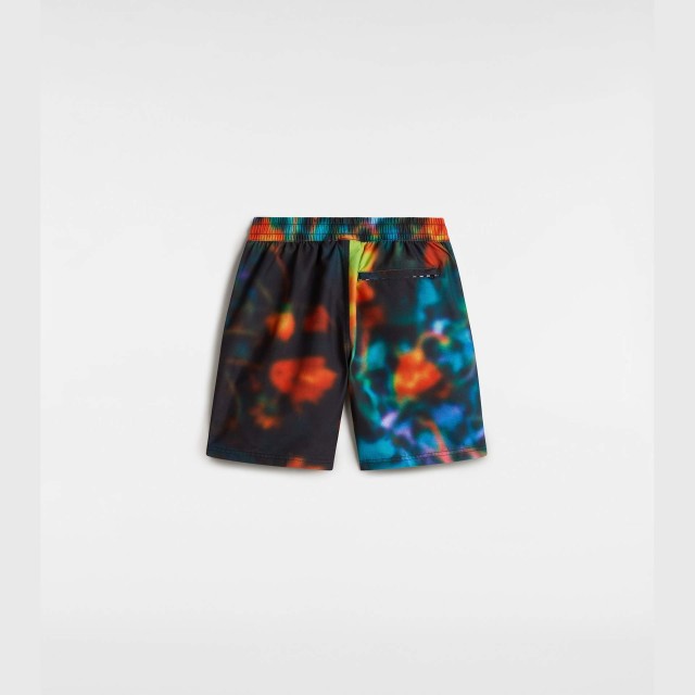 Primary Print Elastic Boardshort