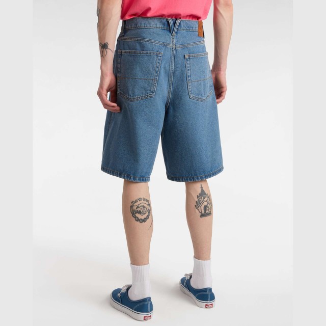 CHECK-5 BAGGY DENIM SHORT