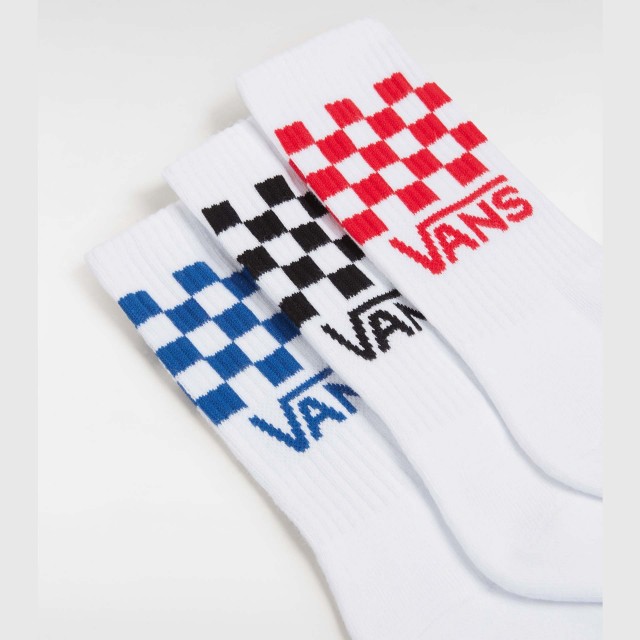 DROP V CLASSIC CHECK CREW SOCK