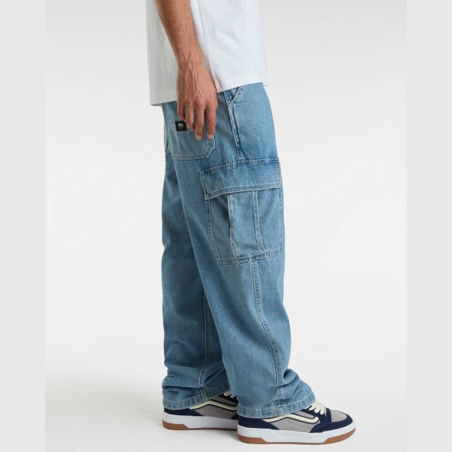 Service Cargo Loose Denim Pant