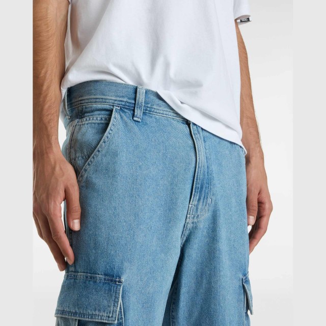 Service Cargo Loose Denim Pant
