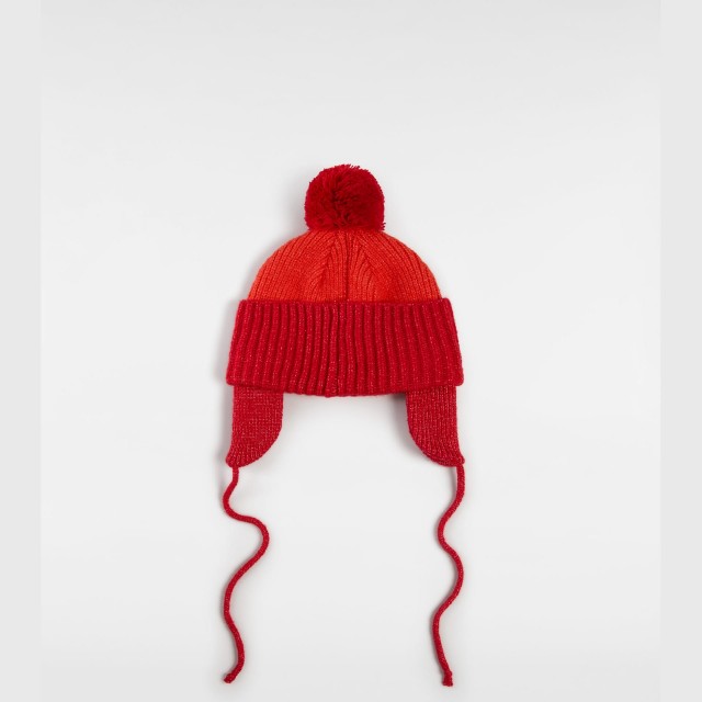 Vans 66 Earflap Pom Beanie