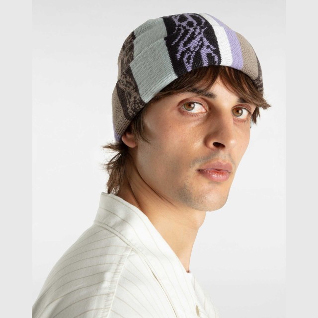 Skate Tribal Cuff Beanie