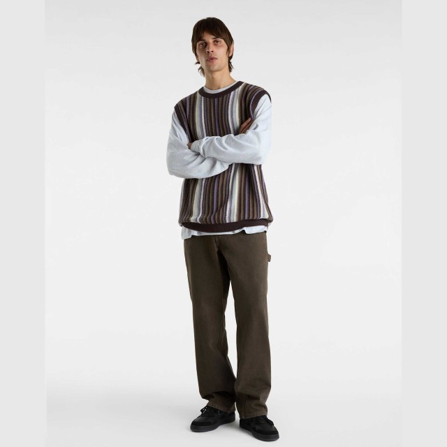 Drill Chore Carpenter Loose Denim Pant