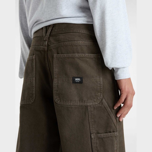 Drill Chore Carpenter Loose Denim Pant