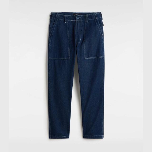 Fatigue Loose Tapered Denim Pant